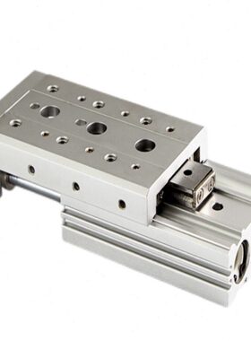 L滑台气缸气动 -50-LL121620 S610-30 25导轨可调行程20MX- L8LL