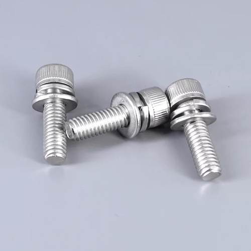 m2/m2.5系列304不锈钢三组合螺丝 不锈钢杯头组合螺钉 组合紧固件