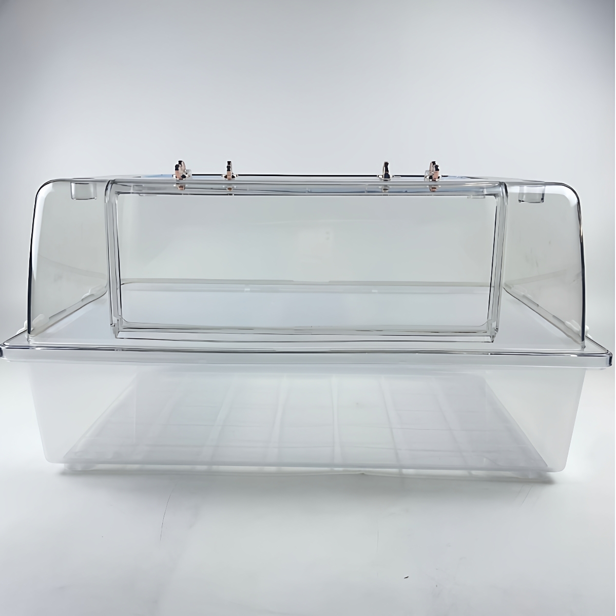 仓鼠笼子全透明金丝熊塑料基础笼小宠饲养箱豪华别墅亚克力高透