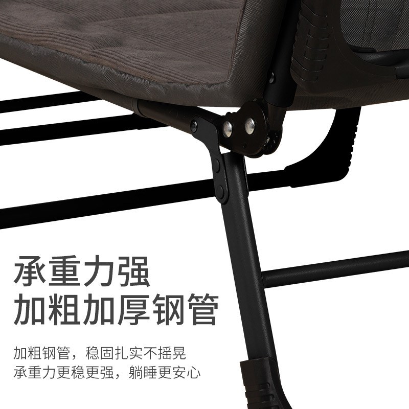 美式折叠床单人沙发床办公室午睡午休床陪护简易家用厂家