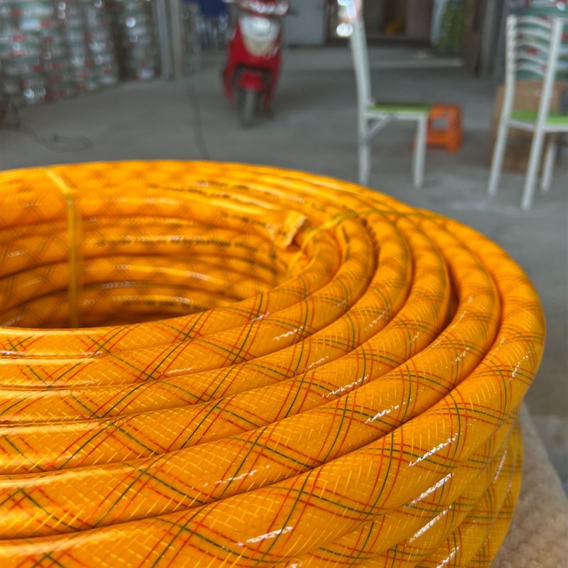 水管 厂家PVC蛇皮管3分1.2寸  防爆 防冻三胶一线花园浇花水管