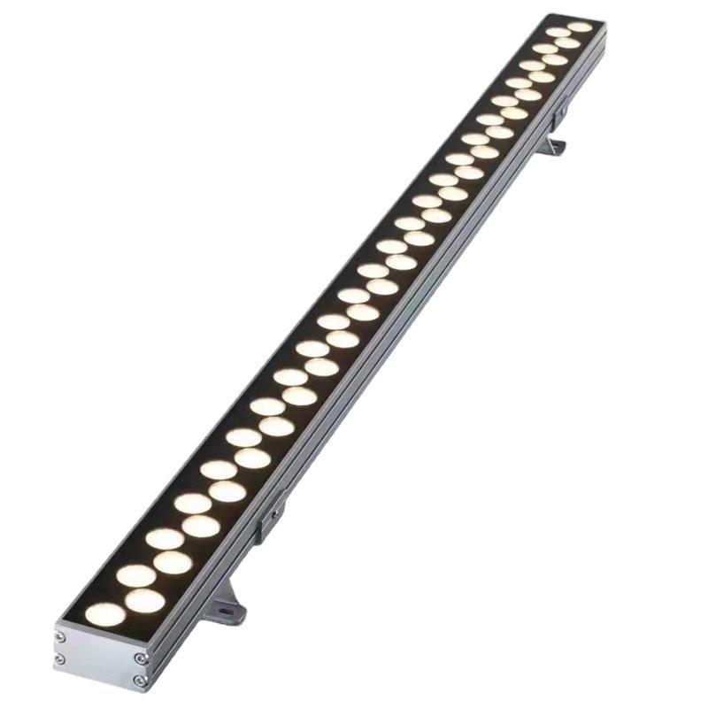 源头工厂LED大功率洗墙灯48W54W72W全彩DMX512染色灯条型七彩外控