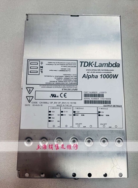 Alpha 1000W J10067D 电源维修 CA1000LL 12F EN 5.1C 1515E出售