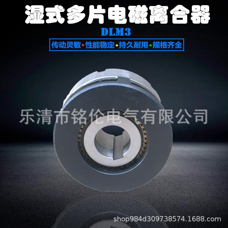 DLM3-5湿式多片电磁离合器DLM3-5A机床配件附件24v单键/花键