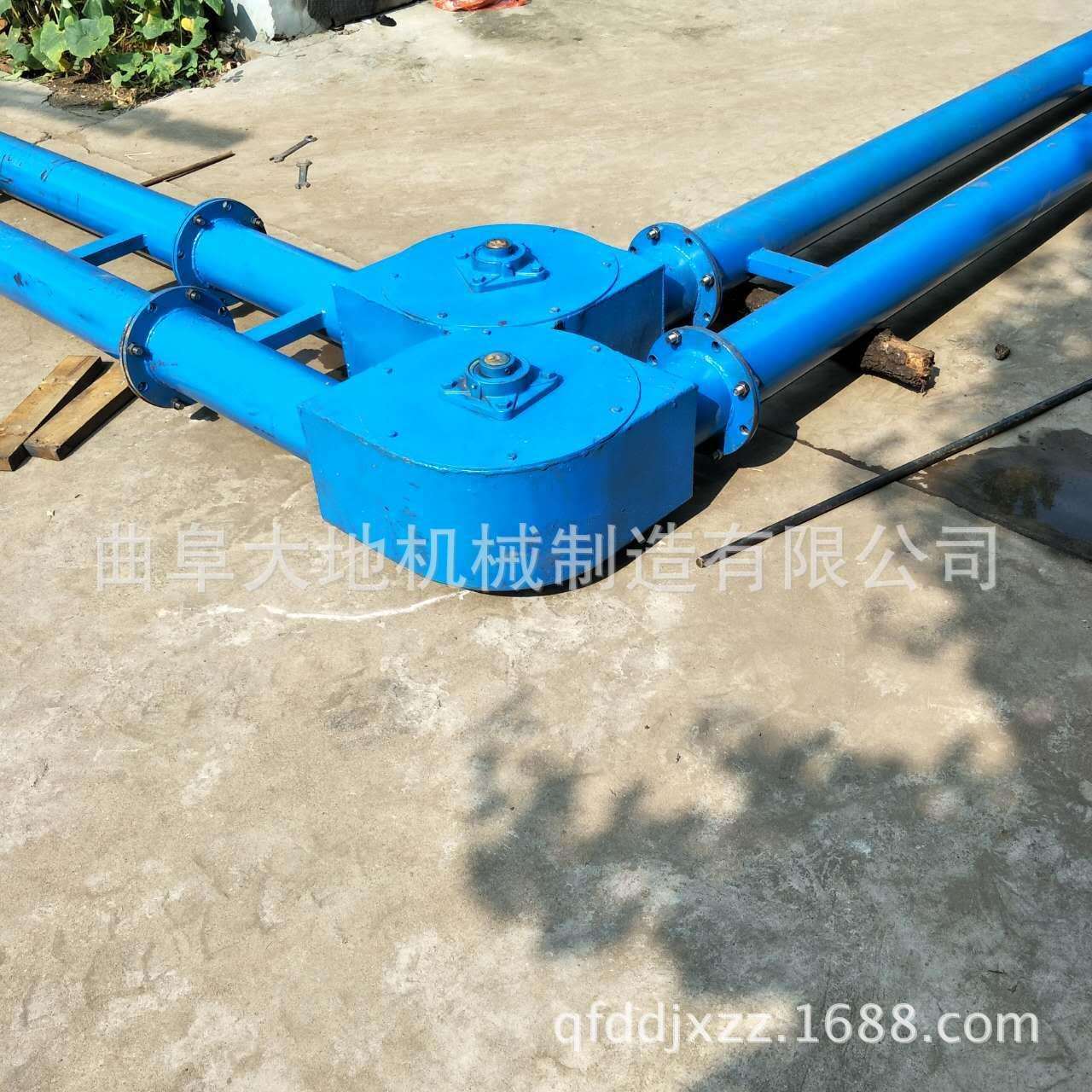 钢渣硅肥管链式输送设备 多种物料均可使用管链输送机