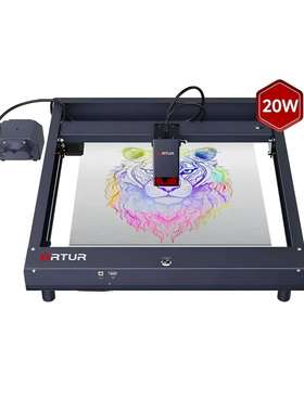 Ortur H10 orturh10雕刻机 玻璃金属摆摊用 叶雕打标一体机
