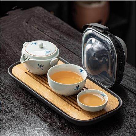 玩物尚置户外旅行茶具套装便携个人专用随身露营泡茶壶手绘快客杯,农机/农具/农膜,其它农用工具,淘宝优惠券,粉丝福利购,淘宝优惠卷