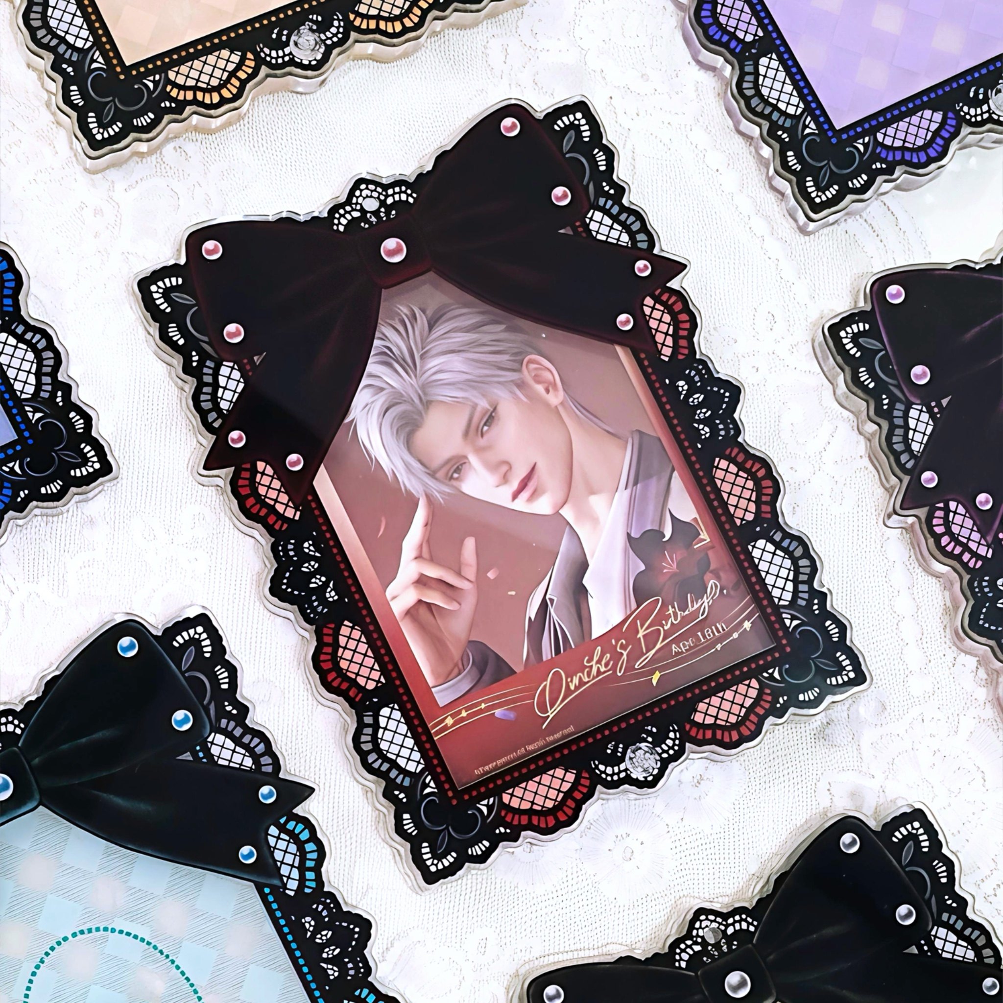 【糖匣】亚克力谷美卡框适配3.5寸及以下小卡韩娱拍立得丝绒礼赞,模玩/动漫/周边/娃圈三坑/桌游,谷美,淘宝优惠券,粉丝福利购,淘宝优惠卷