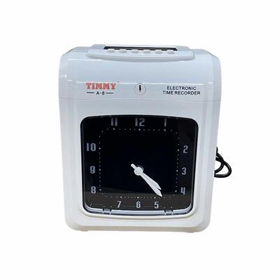 Timmy/天美A-8考勤机 打卡机 英文版考勤机 纸卡打卡机 打卡钟