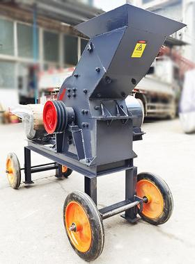 丰赫供应 小型可移动建筑垃圾粉碎机 制砂机 反击式锤式破碎机