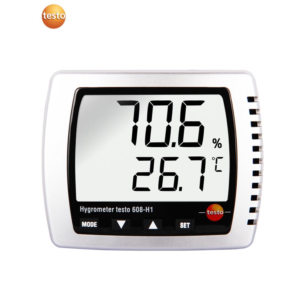 德图testo608-H2壁挂式电子高精度温湿度计室内工业温湿度仪表