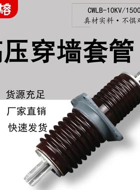 12KV1250A户外高压穿墙套管陶瓷CWLB-10KV1500A铝排双排