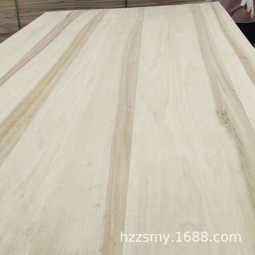 多规格实木板杨木柜子板桌面杨木拼板实木大板杨木直拼板