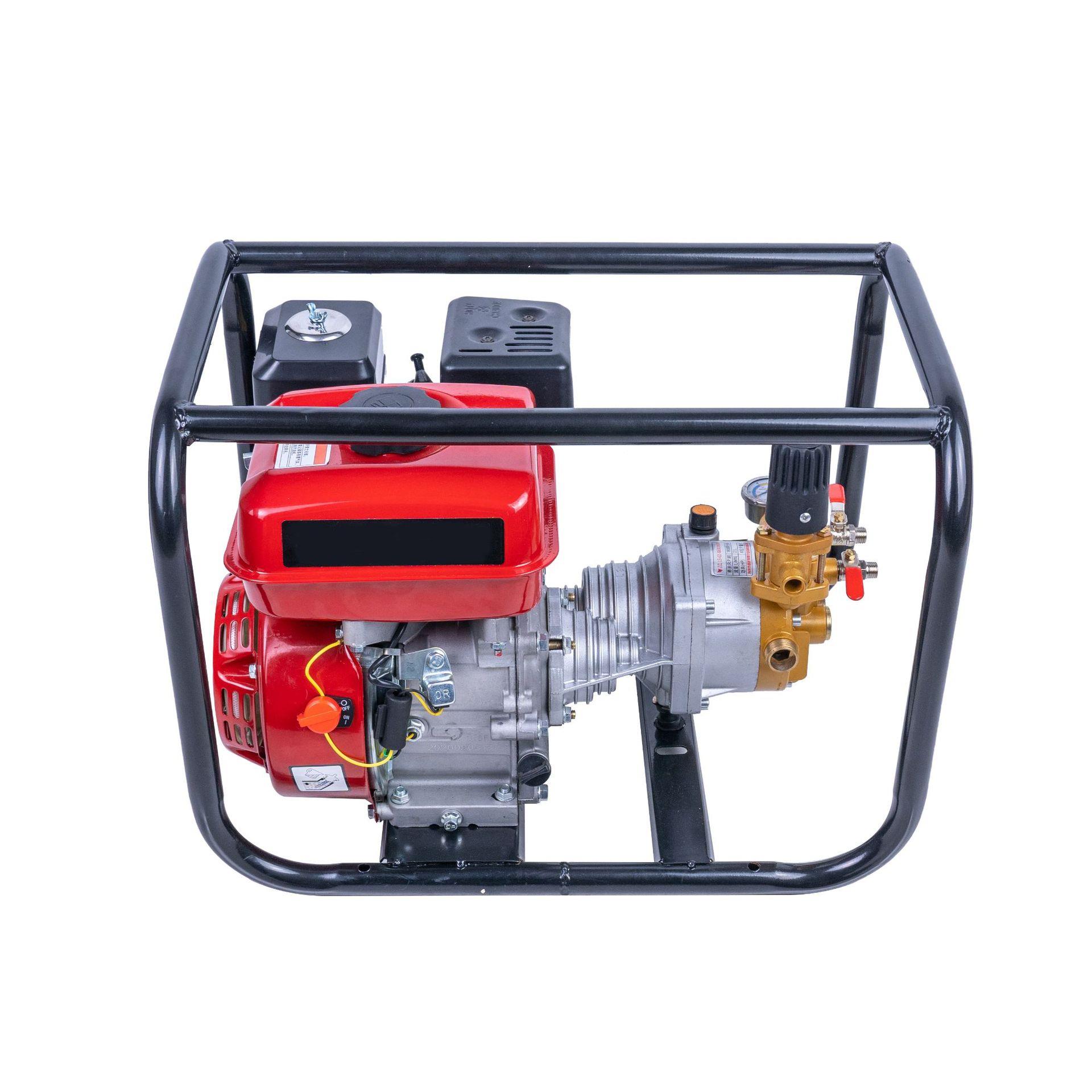 框架单缸四冲程汽油170动力26型直联圆泵植保除虫高压喷雾打药机