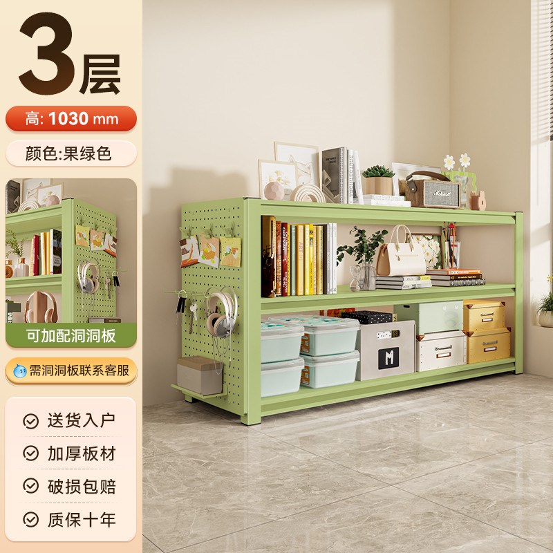客厅收纳架家用置物架落地多层货架阳台储L物间超市快递整理展示