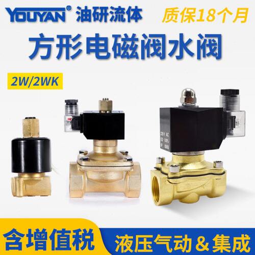 2W160-15全铜6分1寸2W200-20电磁2WK250-25水阀2W320-32 2W400-40