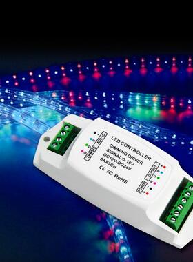 低压1-10V调光驱动器，1-10V转为PWM信号转换器 010v调光驱动