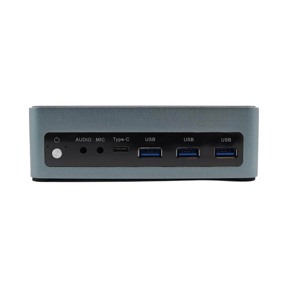 新款12代迷你电脑主机i3/i5/i7办公商用学习三重显示便携迷你主机