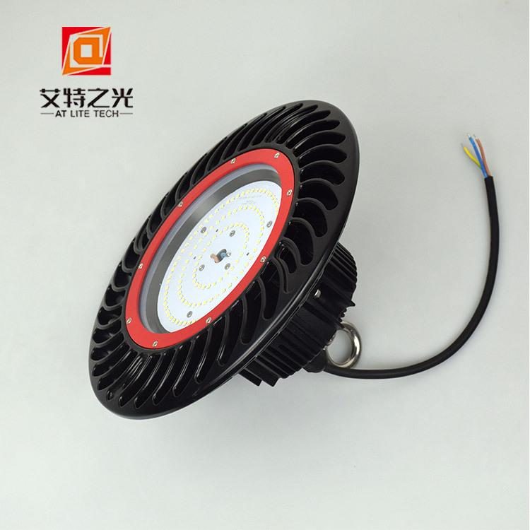 新款四代压铸工矿灯外壳超高光效UFO套件100WLED工矿灯外壳套件