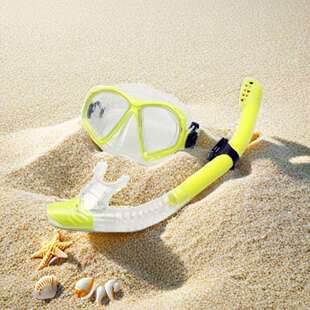 新款浮潜三宝套装全干式潜水镜装备呼吸管机防雾高清面镜潜水套装
