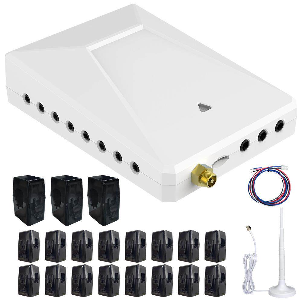 涂鸦TUYA智能生活WIFI三相四线多路电表SP360-200A含19个卡钳双向