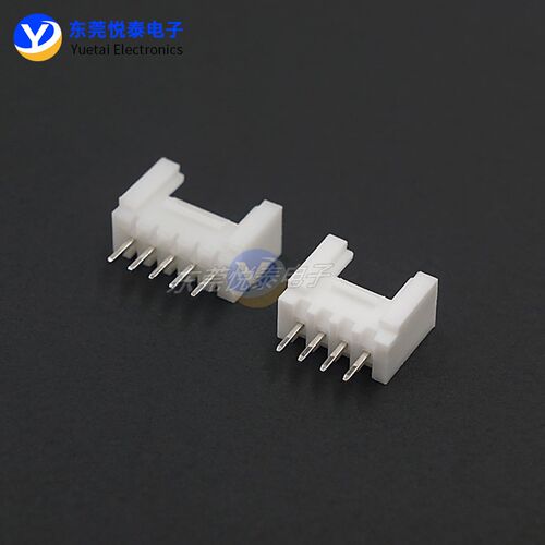 现货PHB(HY)2.0mm间距单排带扣插座 直针2/3/4/5/6/7/8-10P连接器