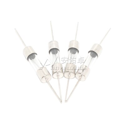 5*20mm带引脚玻璃保险管保险丝熔断器快断0.5A 1A 2A 3 4 5 8 10A