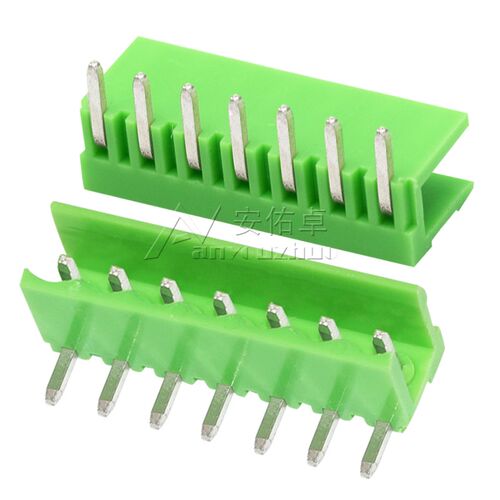 HT396R-3.96插拔式接线端子间距3.96MM连接器弯针座2/3/4/5/6/8P