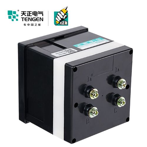 天正6L2-S交流三相功率因数表COS指针机械相位表头380V超前滞后