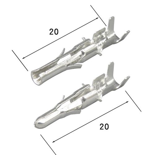 L6.2电线接插件电线接线端子塑壳公母对接头大田宫接头公母针