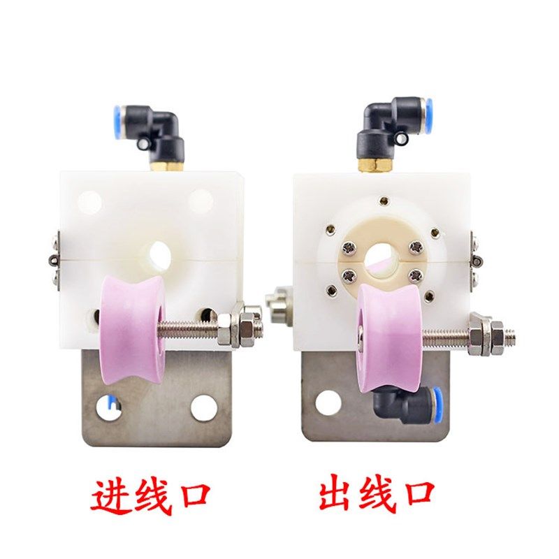 单段瓷眼吹水器电线电缆押出机引取吹干器吹气嘴吹风嘴吹线器挤出