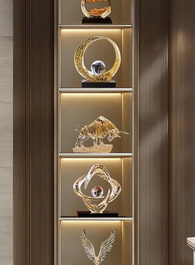 酒柜装饰品摆件客厅2025新款轻奢高档I电视柜高档大气上档次高级