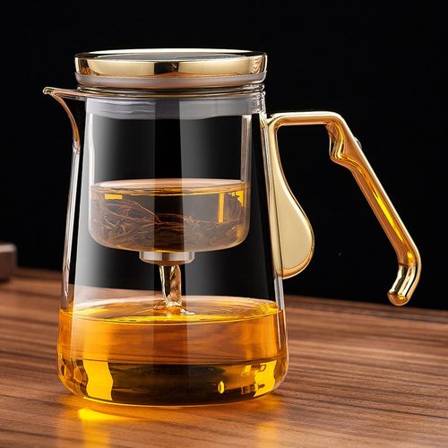 2025新款g磁吸飘逸杯泡茶壶家用一键茶水分离过滤冲茶器功夫茶具