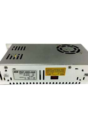 24V2.5A 48V6A双输出足功率24V48V开关电源350W 220V转24V48V电源