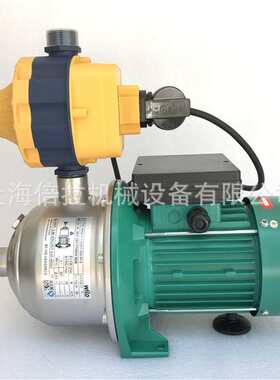 威乐水泵MHI205卧式清水离心泵0.75KW家用热水循环泵三相加压水泵