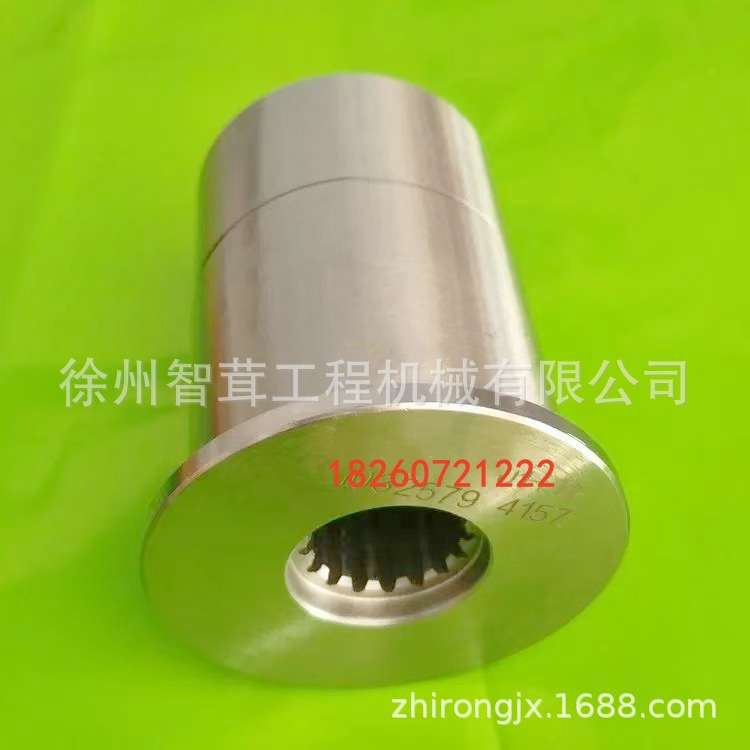 徐工压路机转向泵连接套 上柴发动机气泵花键轴行走泵16齿花键套