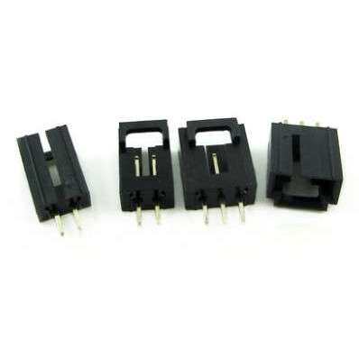 带锁针座 TJC8A-2/3/4/5/6/7/8A连接器 HX25418 间距2.54