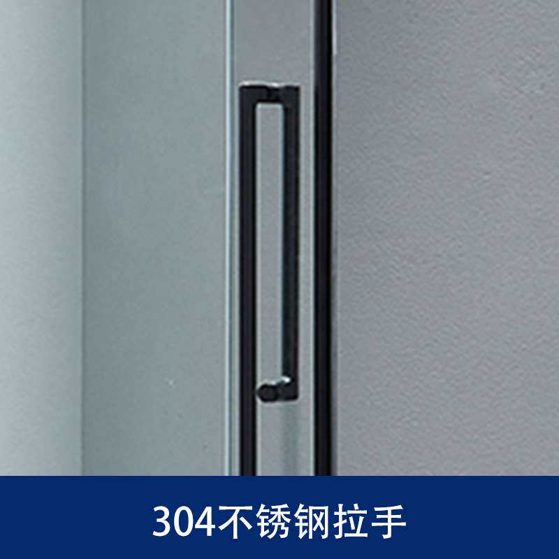 一字型单移门浴室洗澡间卫生间干湿分离隔断沐浴房洗浴房浴屏风定