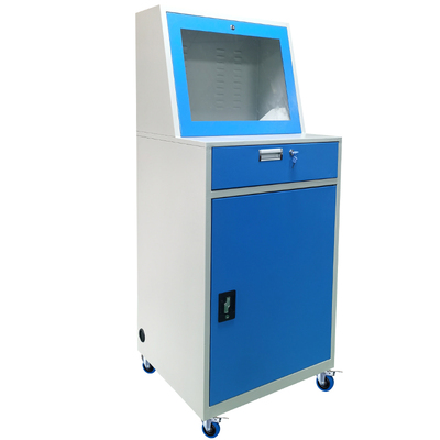 工业PC机柜移动工控机机柜网路监控电脑柜数控机床车间防尘机柜