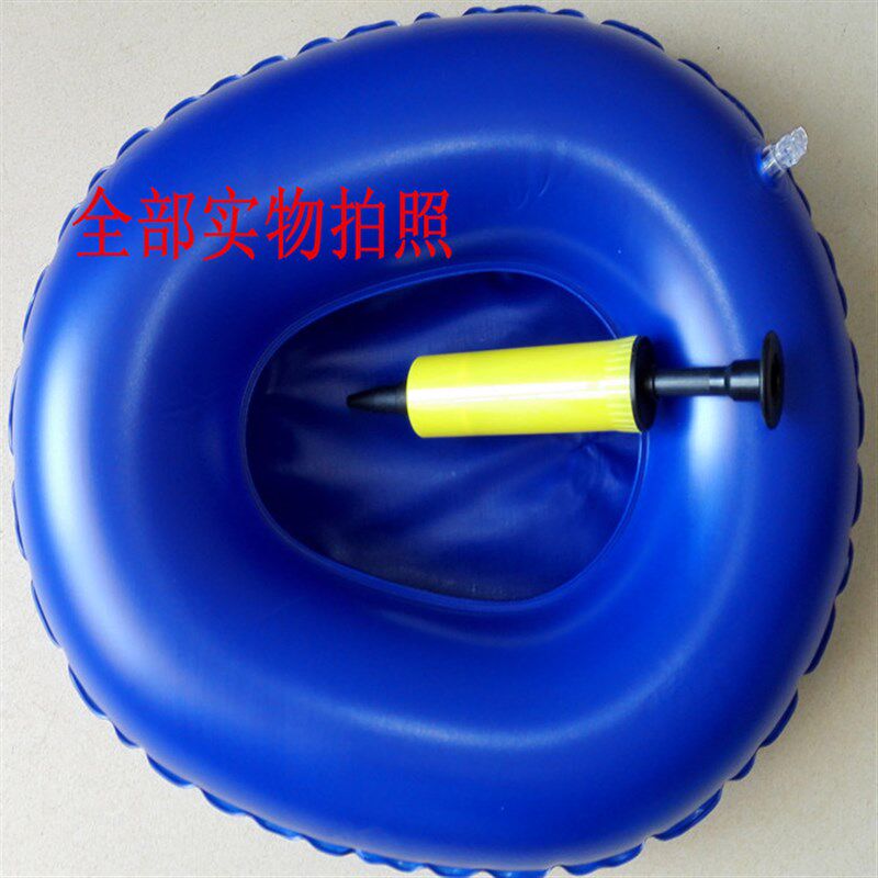 充气防褥疮气垫便盆可携式接便器大便器坐便接尿器尿盆卧床护理