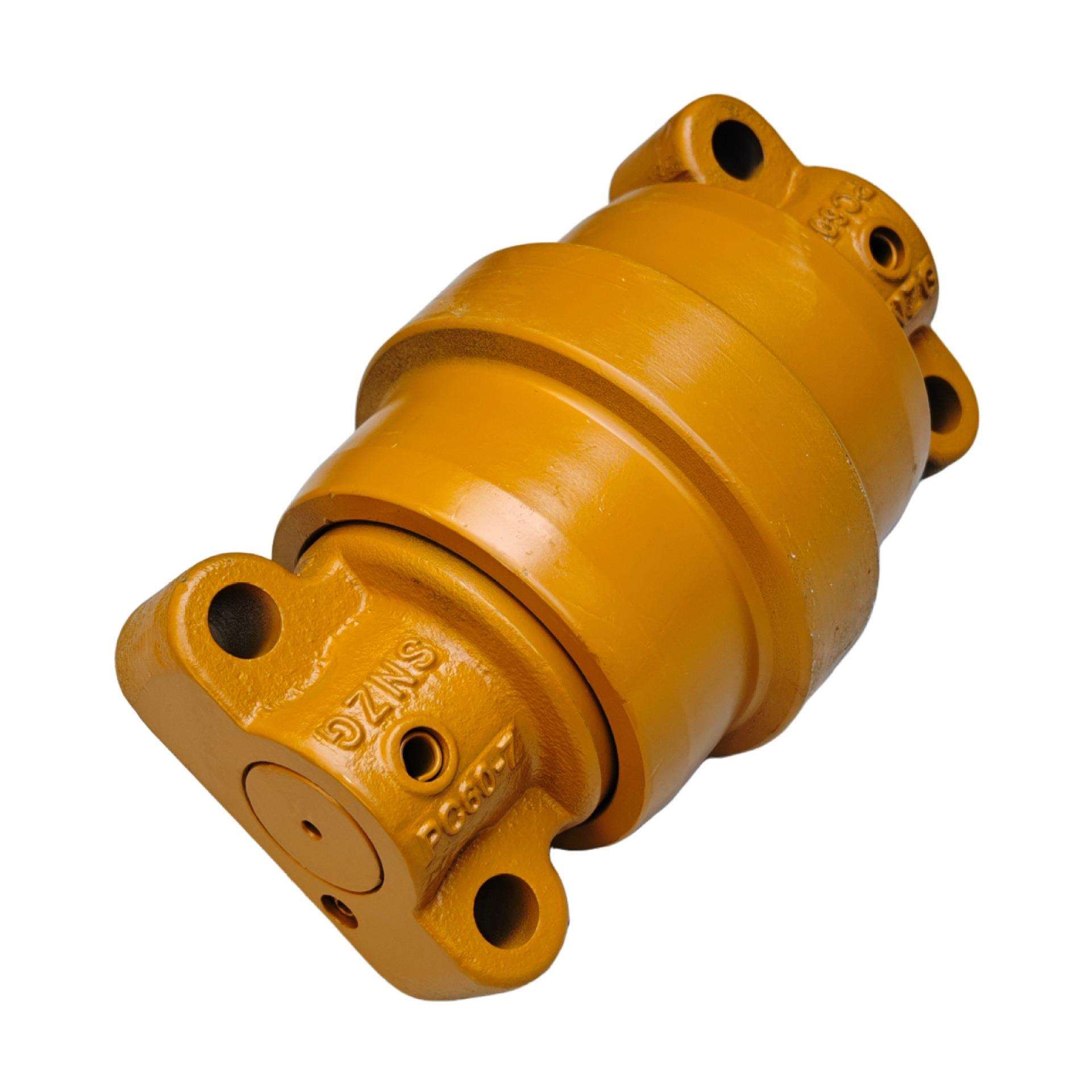 厂家现货原装耐磨PC60-7支重轮小松60-7承重轮挖掘机底盘配件