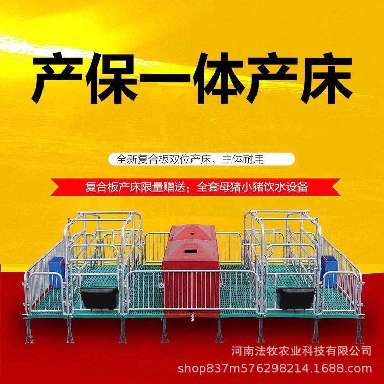 厂家直销猪床母猪产床定位栏小猪保育床限位栏猪用产保一体产床