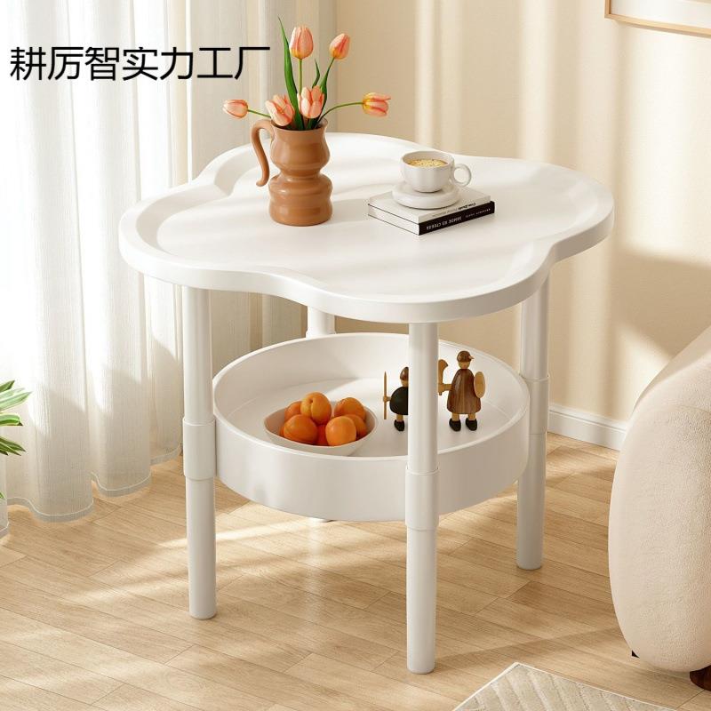 户外小桌子阳台露天暴晒防水防晒抗老化迷你庭院茶桌家用可折叠