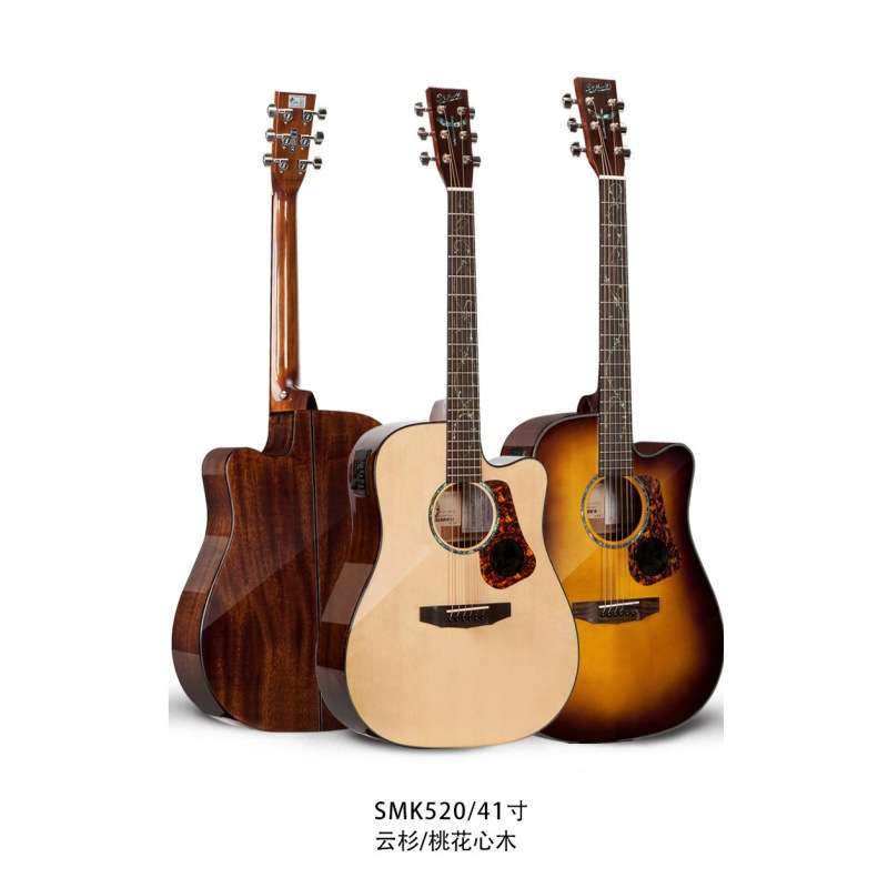 圣马可吉他CL120 126 160 170ST.MARK'S单板民谣电箱木吉他
