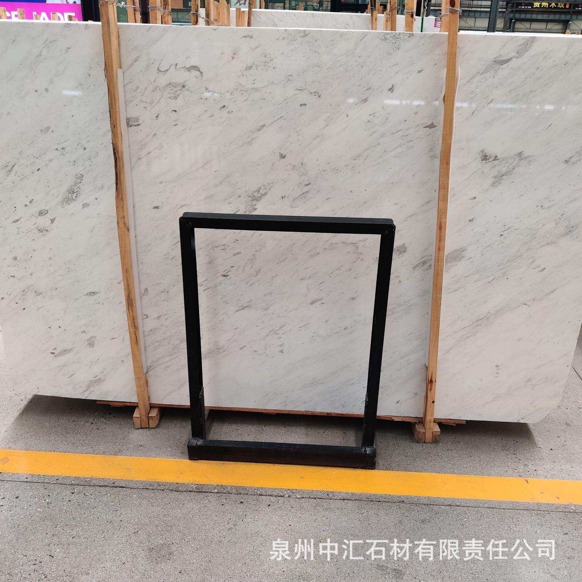 雅士白天然大理石板工程大堂地面石 爵士白大理石背景大理石楼梯