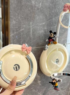 支架一懒人吹风机壁挂免打孔置物架新固定器百个家的快递】【