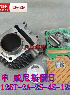 宗申ZS125T-2A-2S-4S-12S威尼斯假日踏板车缸套缸筒活塞套缸