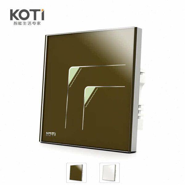 KOTI酒店智能开关 触摸控制开关 单线遥控开关 220v 二路零火调光