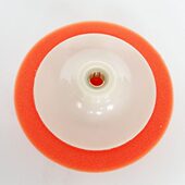 147寸 6寸抛光轮5寸M 海绵M16抛光机螺丝盘 纯铜抛光汽车M 配件10