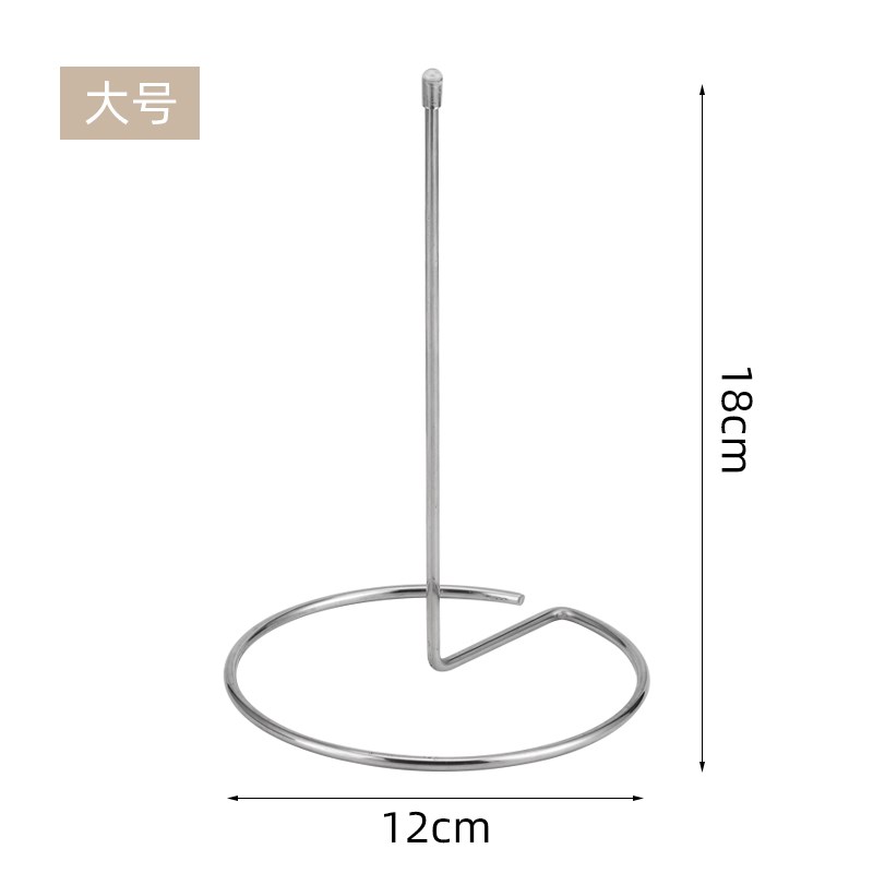 茶杯倒置架咖啡杯支撑置物架桌面单个杯子沥N水架家居办公创意杯